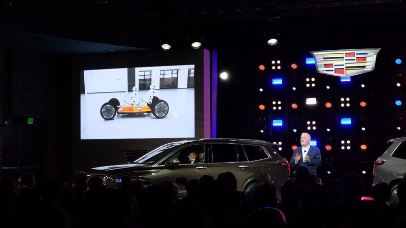 Slide from Cadillac’s EV presentation.